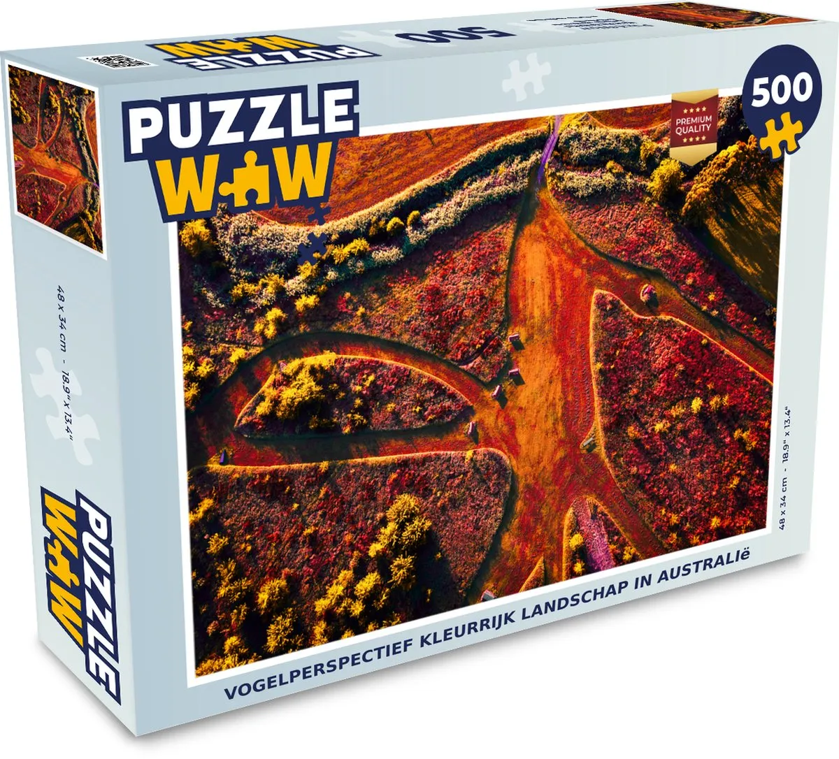 PuzzleWow Australië Legpuzzel 500 Stuks
