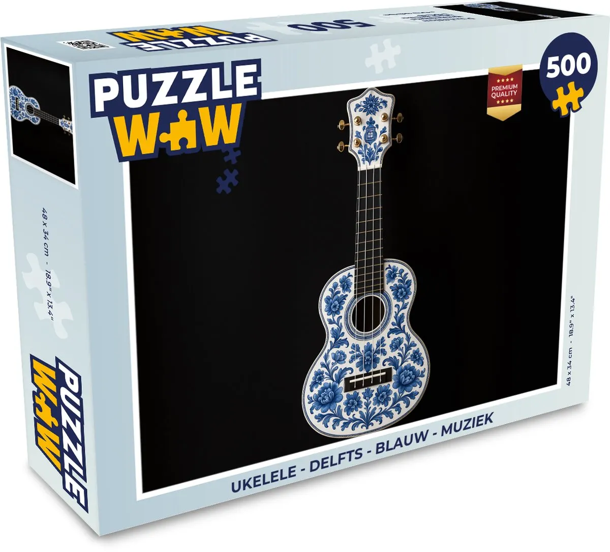 PuzzleWow Ukelele Puzzel 500 Stuks