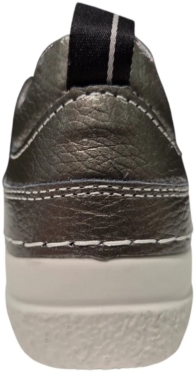 Wolky 0621471 Bandschoenen Dames - Grijs Leer - 38
