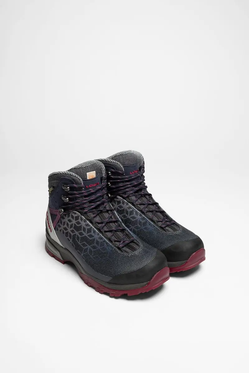 Lyxa GTX Mid Ws dames (Navy/Beere)