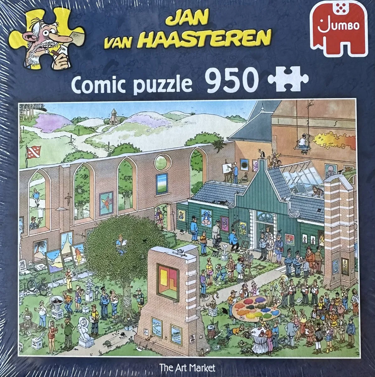 Jumbo Jan van Haasteren De Kunstmarkt Puzzle 950 Stuks