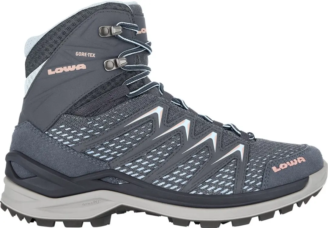 Lowa Innox Pro GTX Mid Ws Dames - 42 - Staalblauw/Zalm - afbeelding 4 van 4