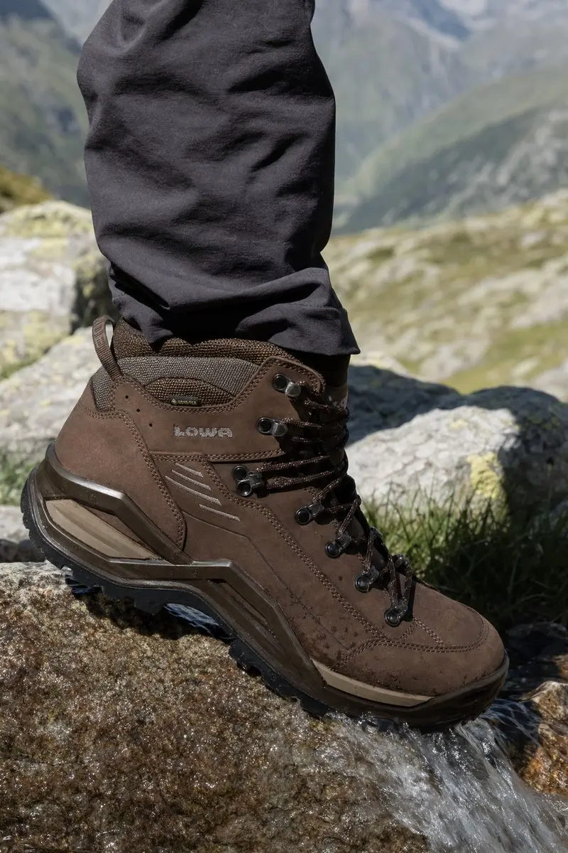 Lowa Renegade Evo GTX Mid Wandelschoenen Heren - 45 - Bruin - afbeelding 3 van 6