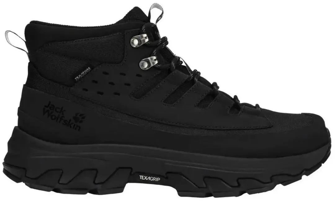 Jack Wolfskin Apex Hike Texapore Mid Wandelschoenen Zwart EU 44 Man