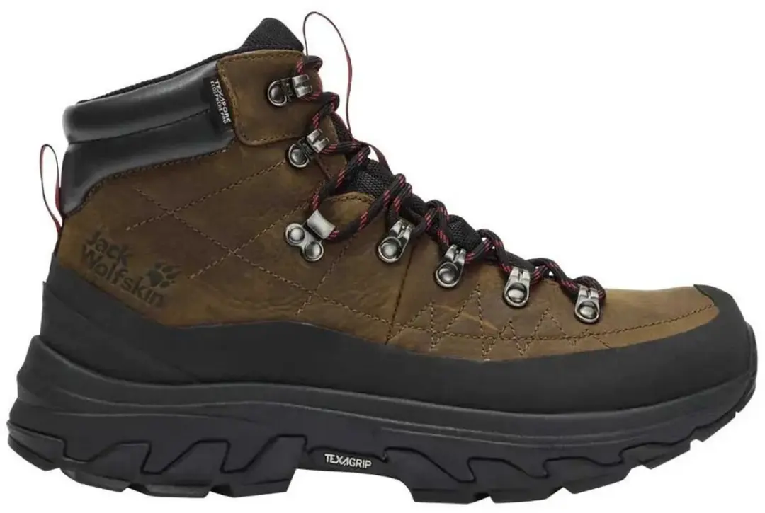 Jack Wolfskin Apex Hike Pro Lth Texapore Mid Wandelschoenen Bruin EU 42 1/2 Man