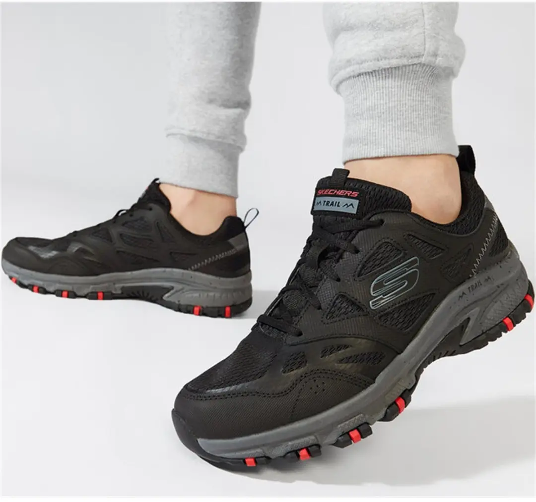 Skechers Hillcrest Wandelschoenen Mannen 43 - Zwart - afbeelding 6 van 6
