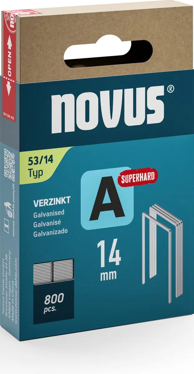 Novus Tools 042-0781 Nieten Type 53 - 800 Stuks