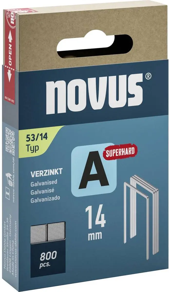 Novus Tools 042-0781 Nieten Type 53 - 800 Stuks