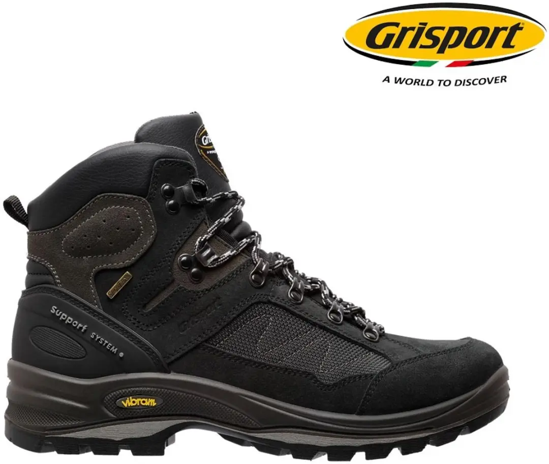 Grisport Everest Mid Wandelschoenen 46 - Zwart
