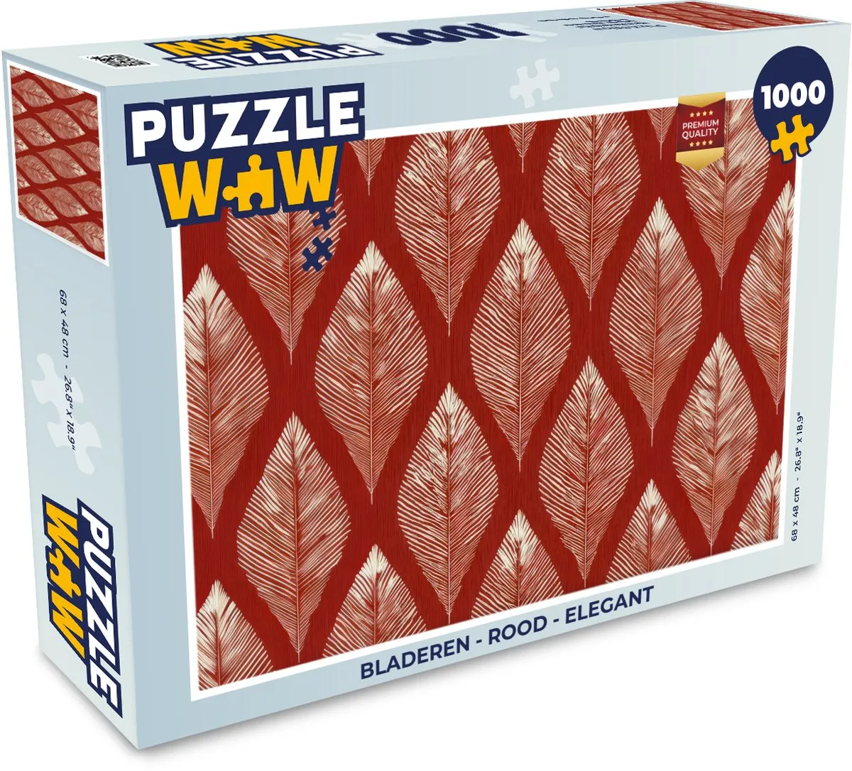 PuzzleWow Legpuzzel 1000 Stuks - Multicolor
