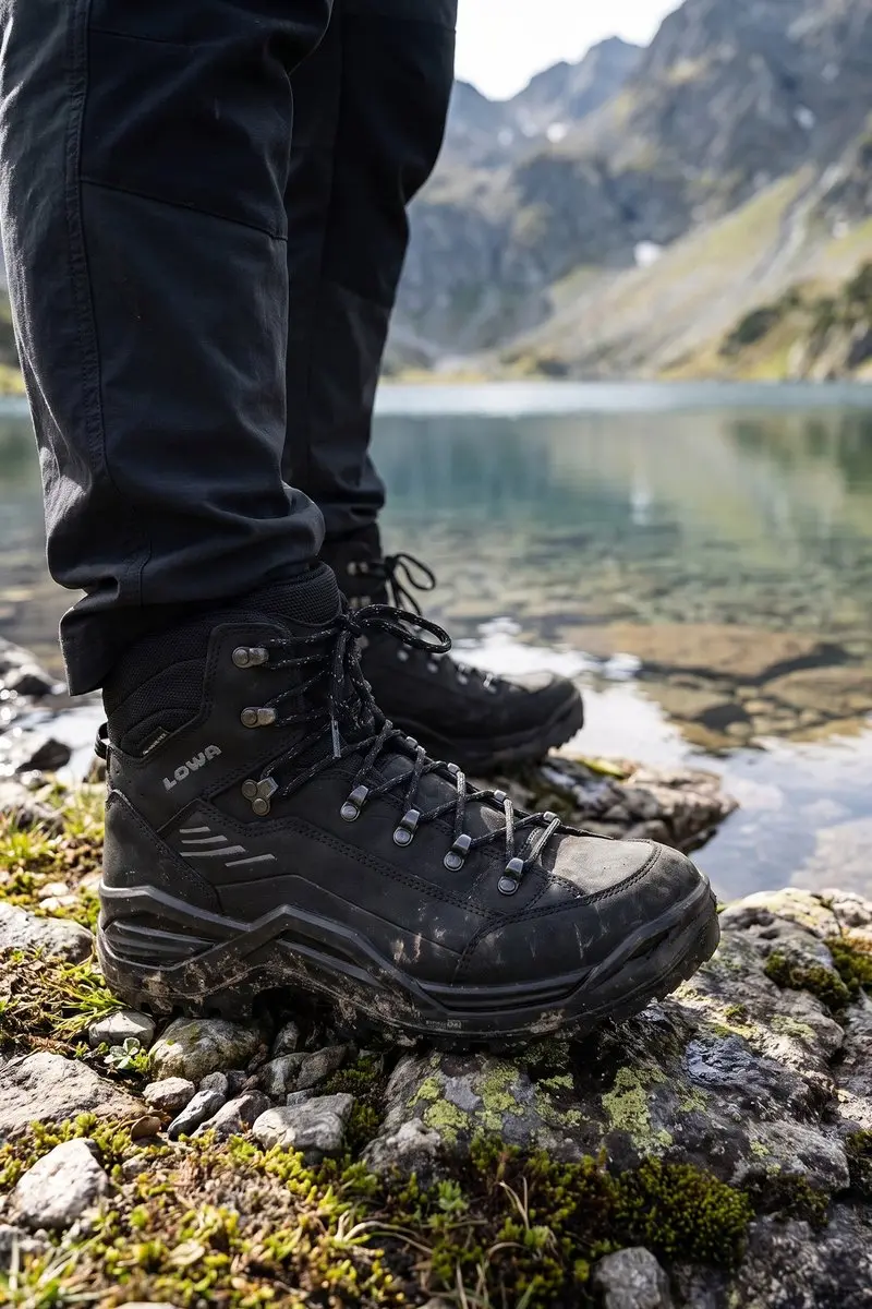 Lowa Renegade Evo GTX Wide Wandelschoenen 45 - Zwart