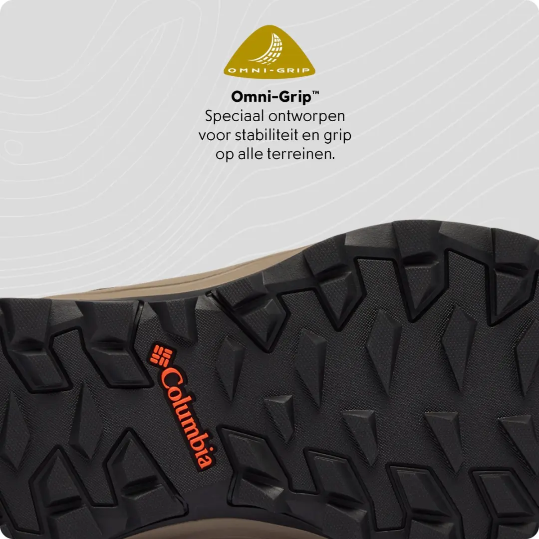 Columbia Redmond IV Low WP Wandelschoenen 40.5 - Bruin