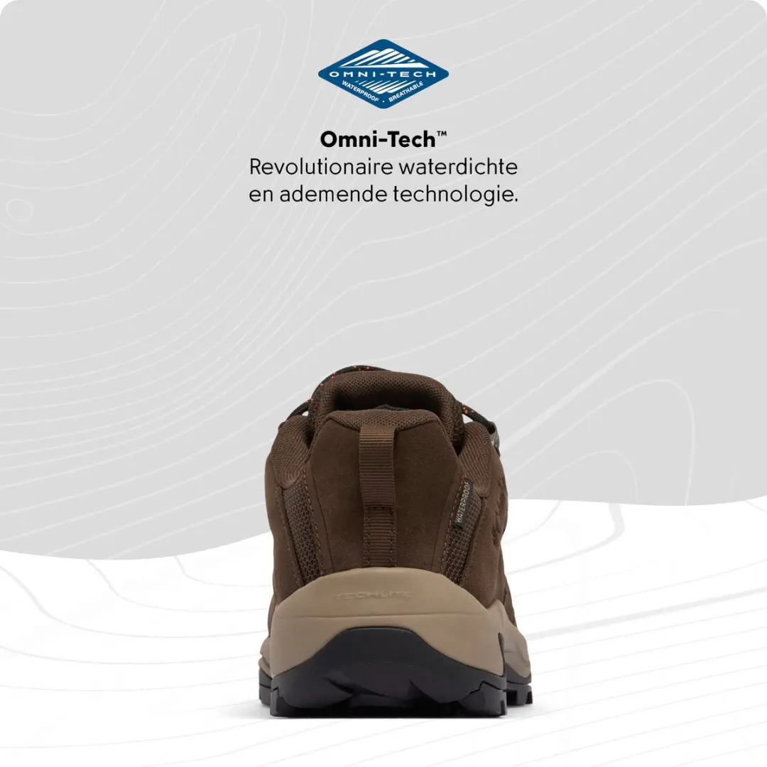 Columbia Redmond IV Low WP Wandelschoenen 40.5 - Bruin - afbeelding 6 van 6