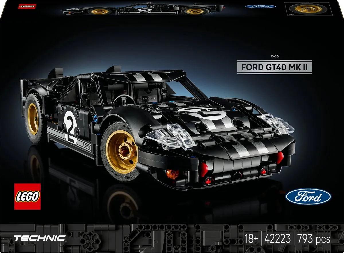 LEGO Technic 42223 Ford GT40 MKII Bouwpakket