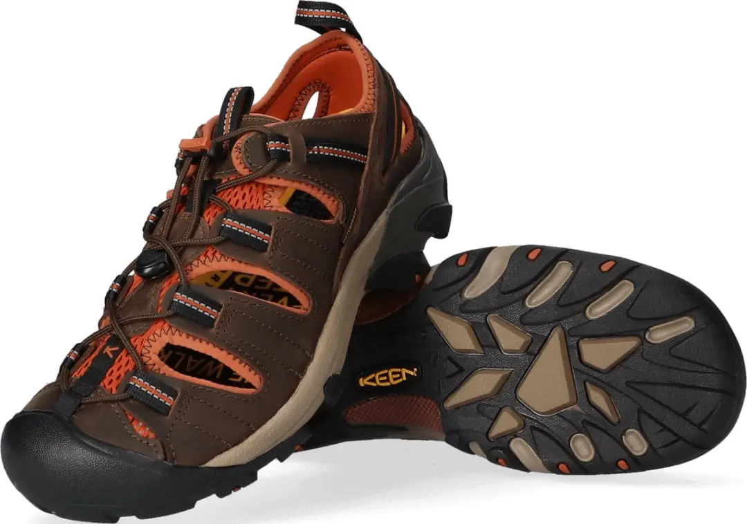 Keen Arroyo II Heren Wandelsandalen - 40.5 - Black Olive/Bombay Brown - afbeelding 6 van 6