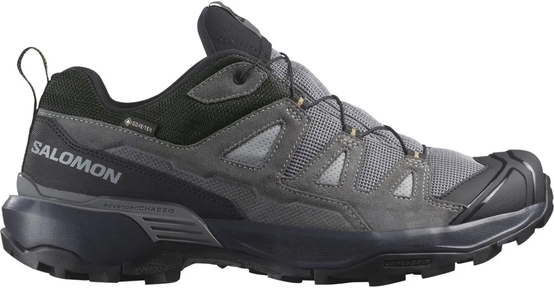 Salomon X Ultra 360 Leather Gore-Tex Wandelschoenen - Antraciet