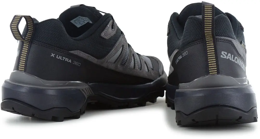 Salomon X Ultra 360 Leather Gore-Tex Wandelschoenen - Antraciet