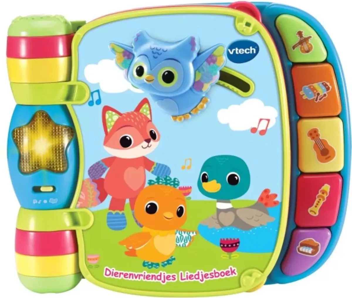 VTech Baby Dierenvriendjes Liedjesboek - Blauw