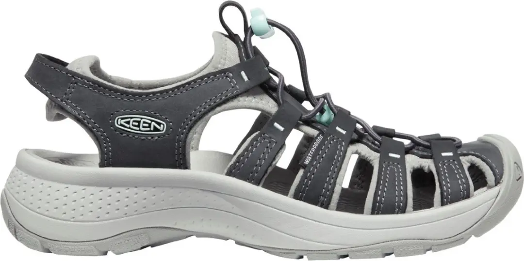 Keen Astoria West Leather Dames Wandelsandalen Magnet/Vapor