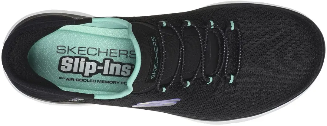 Skechers Summits Diamond Drea Sneakers 38.5 - Zwart - afbeelding 6 van 6