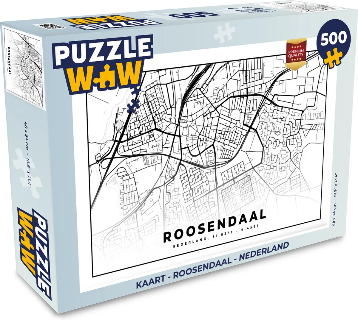 PuzzleWow Legpuzzel 500 Stuks