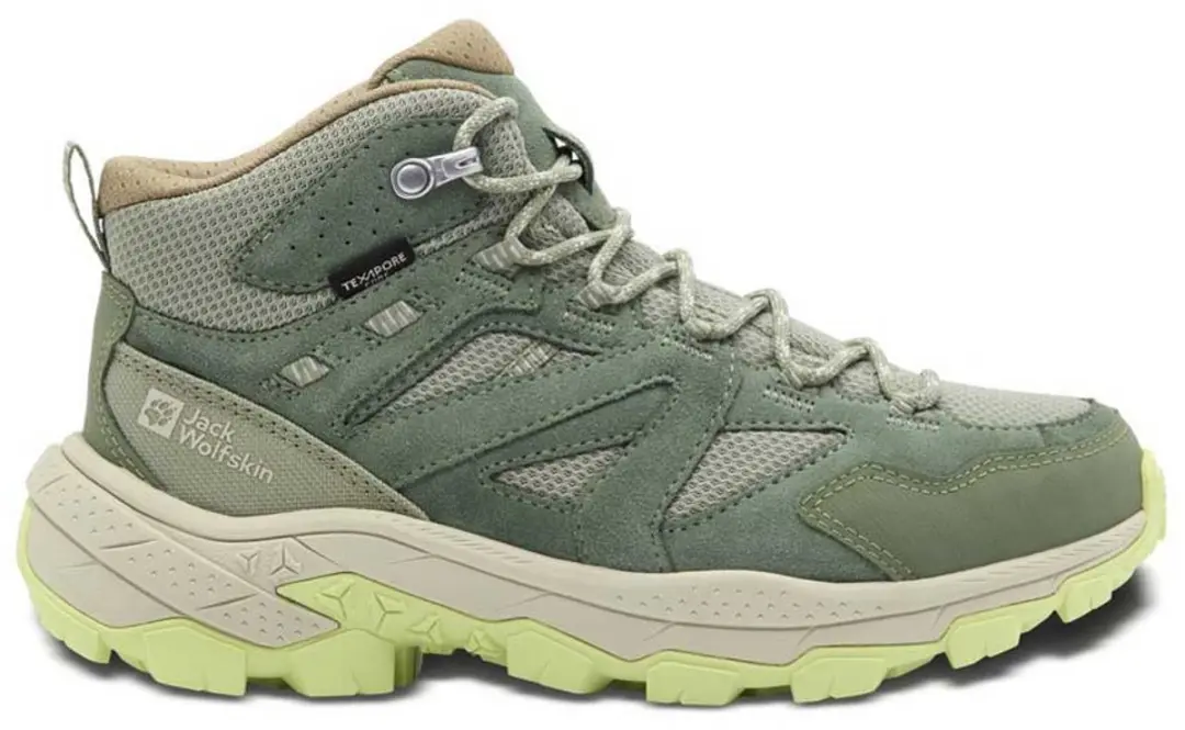 Jack Wolfskin Vojo Tour Texapore Mid Wandelschoenen Groen EU 42 1/2 Vrouw