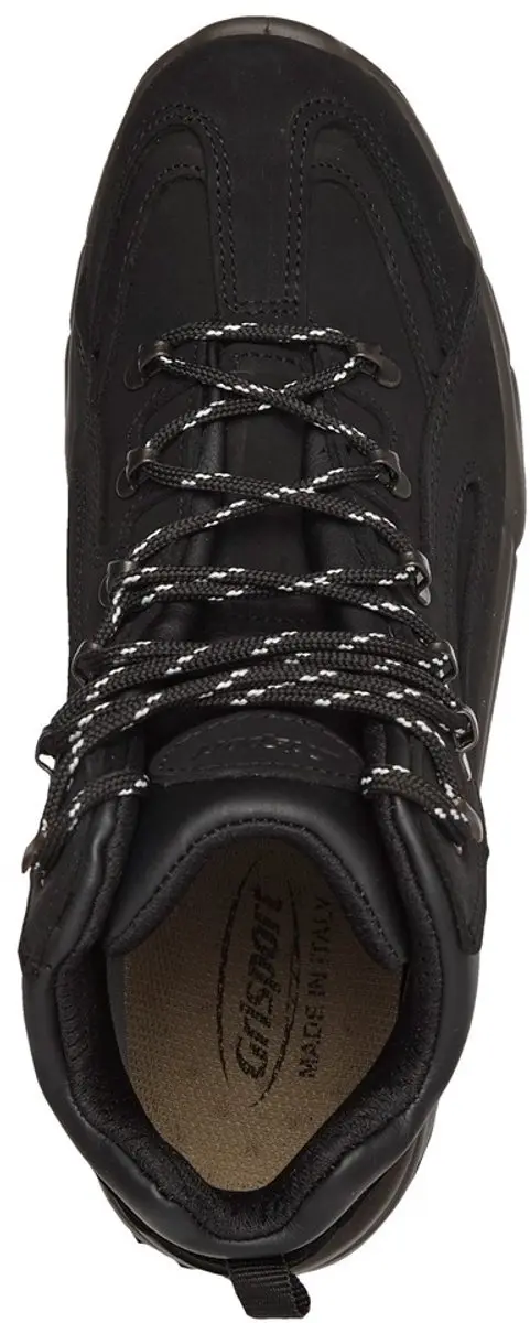 Grisport Travel Mid Herenschoen - Zwart - Maat 48