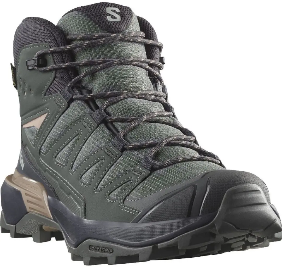 Salomon X Ultra 360 Mid Gore-Tex W Wandelschoenen - Lichtgroen