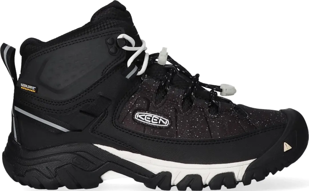 Keen Targhee Mid Heren Wandelschoenen Black/White