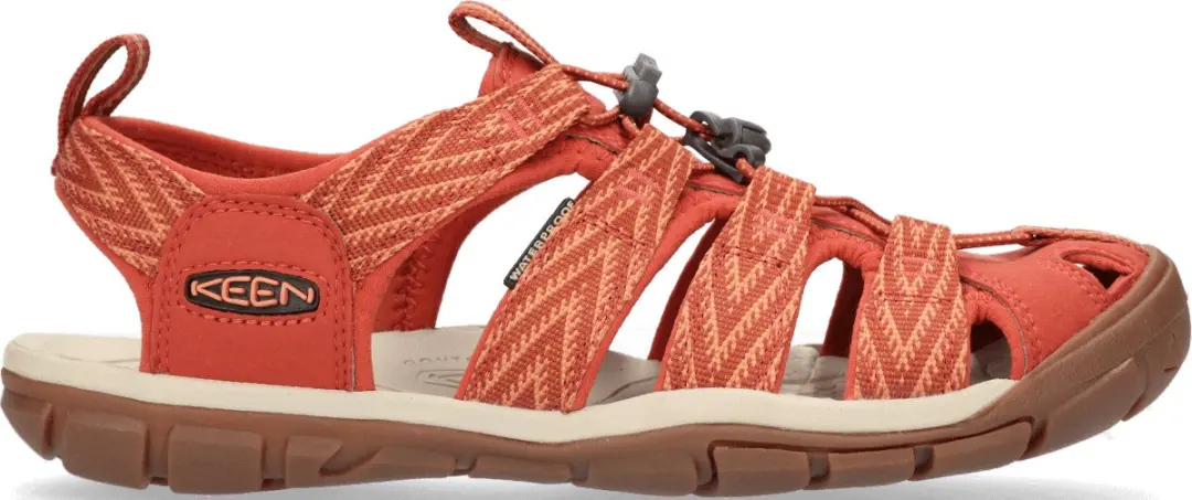 Keen Clearwater Dames Wandelsandalen Brick Dust/Pheasant
