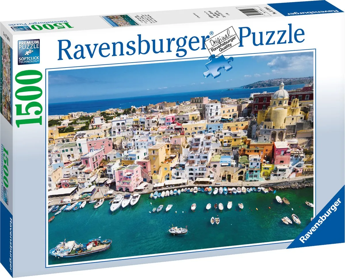 Ravensburger Italian Landscapes Procida Legpuzzel 1500 Stuks