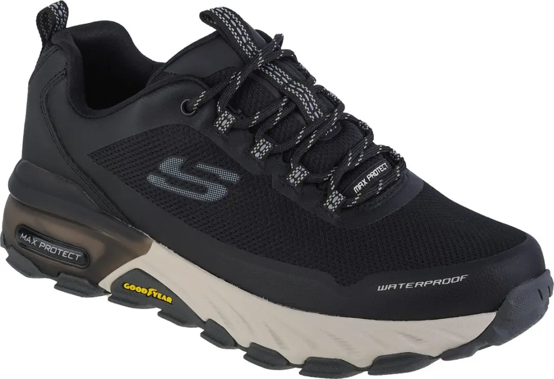 Skechers Max Protect-Fast Track 237304-BKGY, Mannen, Zwart, Sneakers, maat: 40