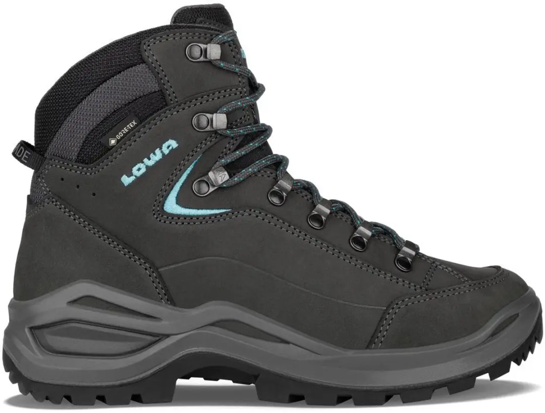 Lowa Renegade Evo GTX Mid Wide Wandelschoen - Dames 42.5 - Zwart