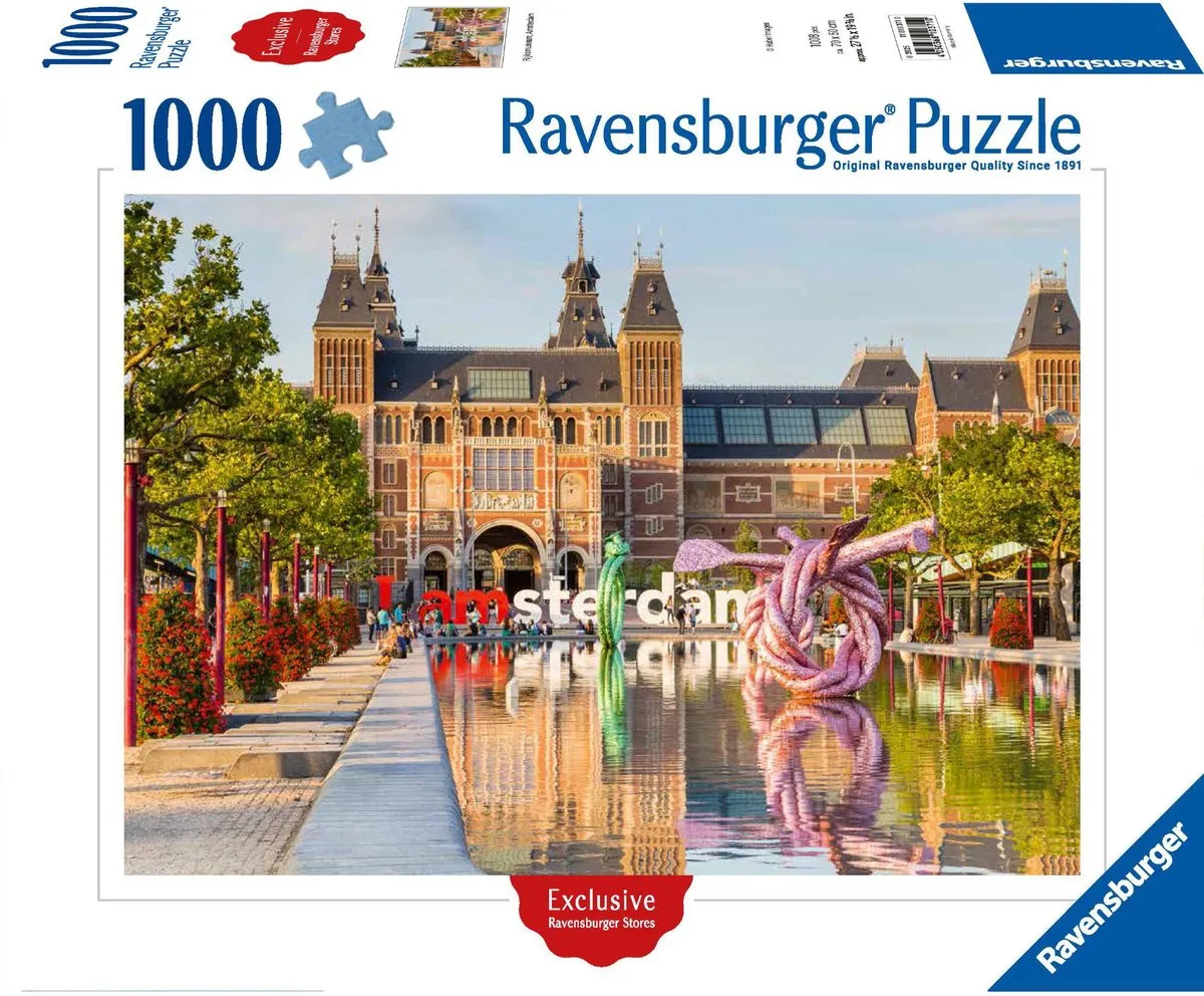 Ravensburger Puzzel Rijksmuseum 1000 Stuks - Multicolor