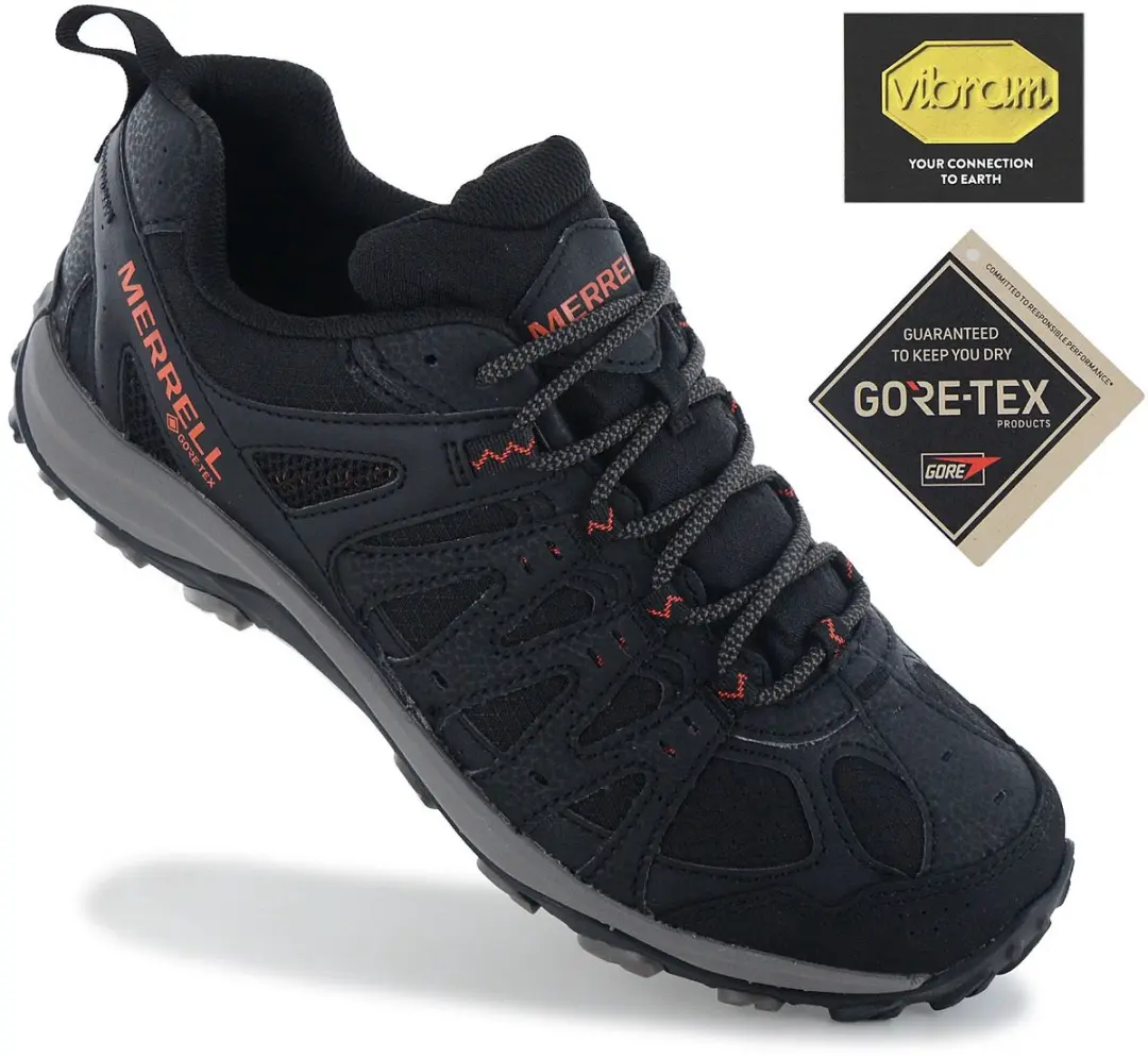 Merrell Accentor 3 Sport GTX Wandelschoenen Heren - 44 - Black/Tangerine