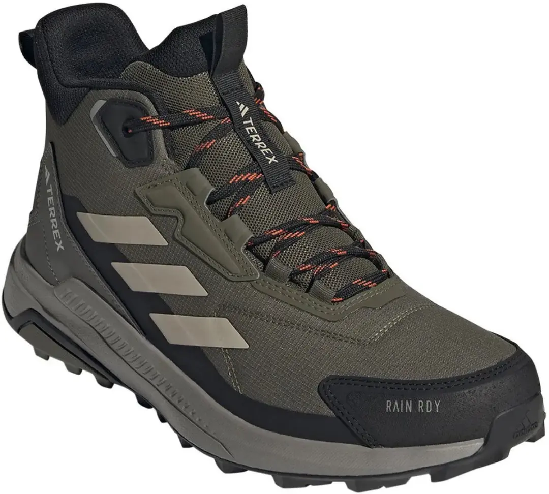 adidas Terrex Anylander Mid RAIN.RDY Hiking Schoenen - Heren 44 - Groen - afbeelding 4 van 6