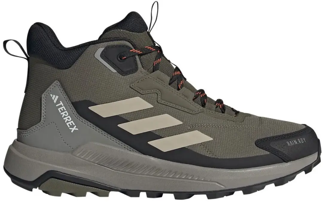 adidas Terrex Anylander Mid RAIN.RDY Hiking Schoenen - Heren 44 - Groen - afbeelding 2 van 6
