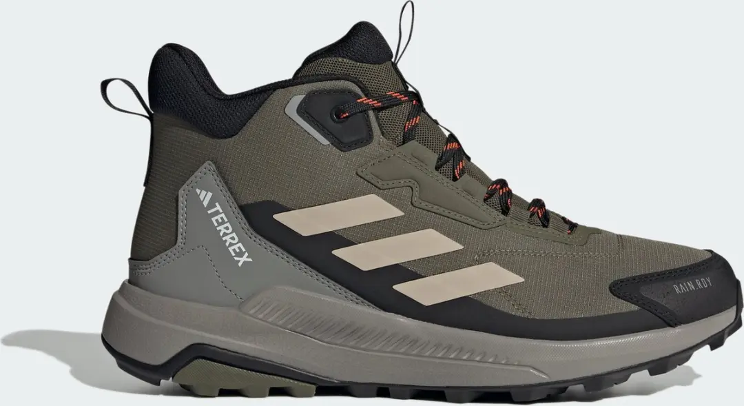 adidas Terrex Anylander Mid RAIN.RDY Hiking Schoenen - Heren 44 - Groen - afbeelding 6 van 6