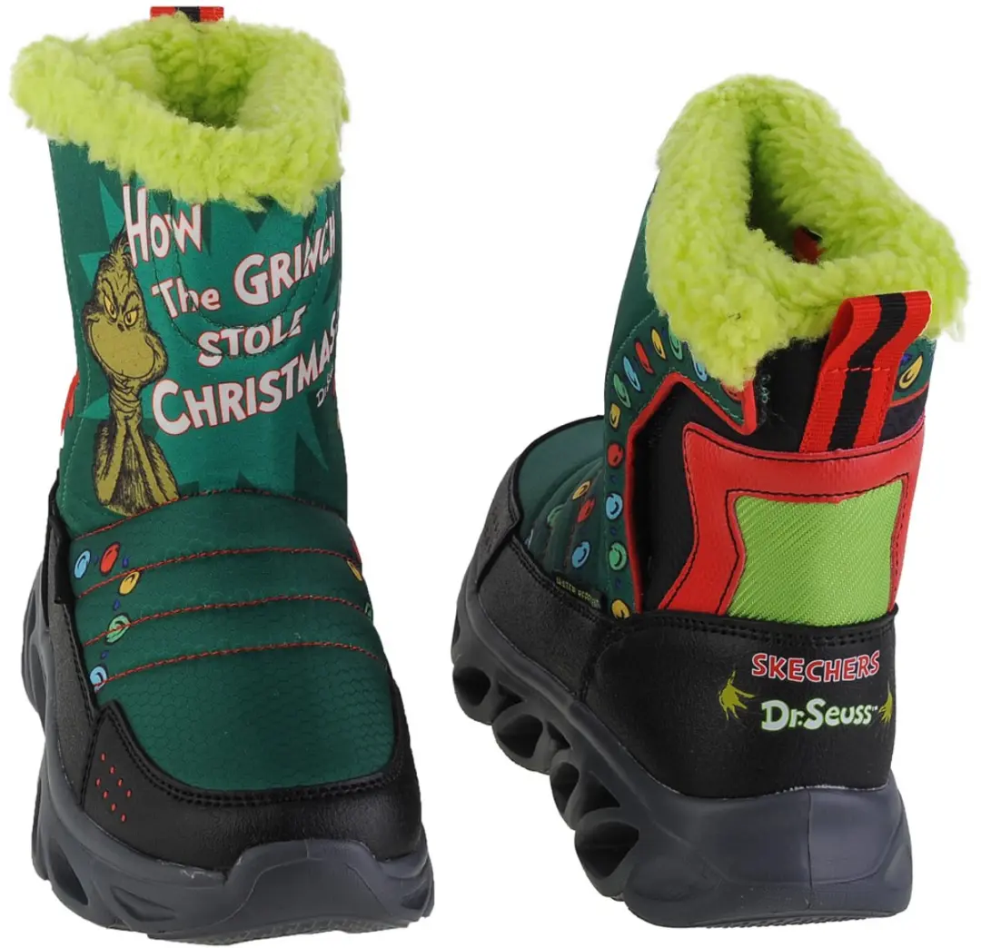 Skechers Dr. Seuss Hypno-Flash 3.0 Laarzen - Groen - Maat 34