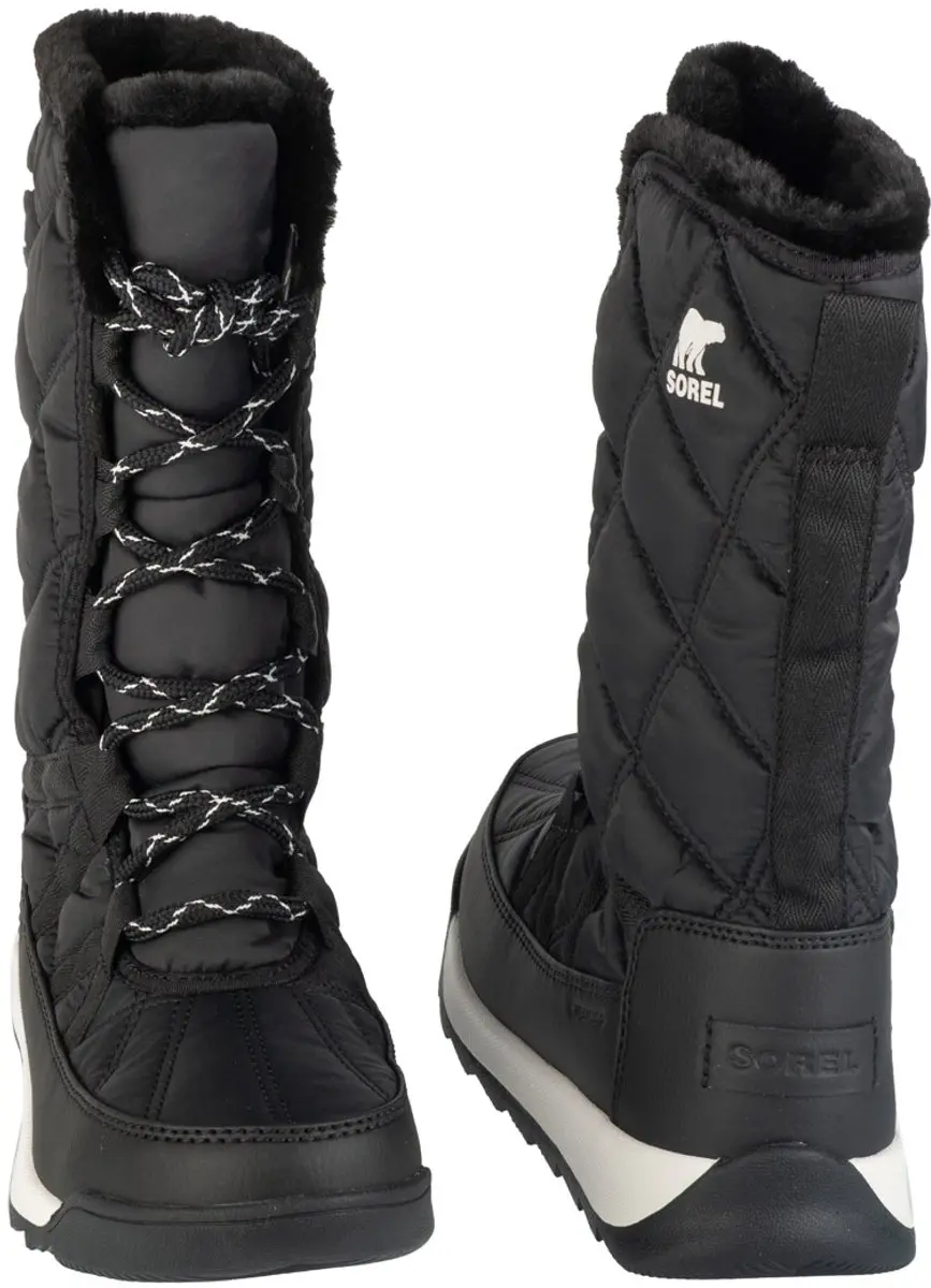Sorel Whitney II Plus Tall Lace WP Sneeuwlaarzen - Zwart 36