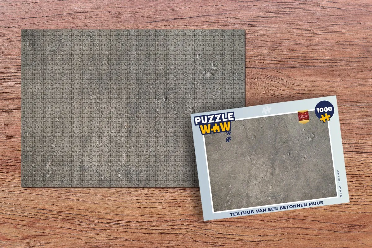 PuzzleWow Betonprint Legpuzzel 1000 Stuks