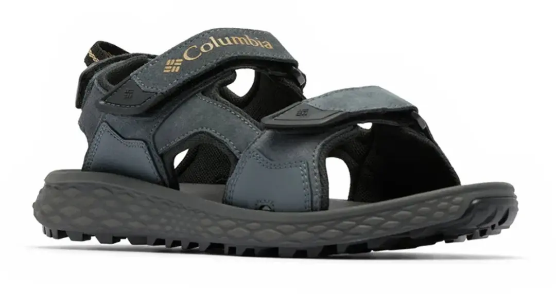 Columbia Konos Hiker 3-Strap Sandalen - Heren 47 Graphite/Black - afbeelding 2 van 6