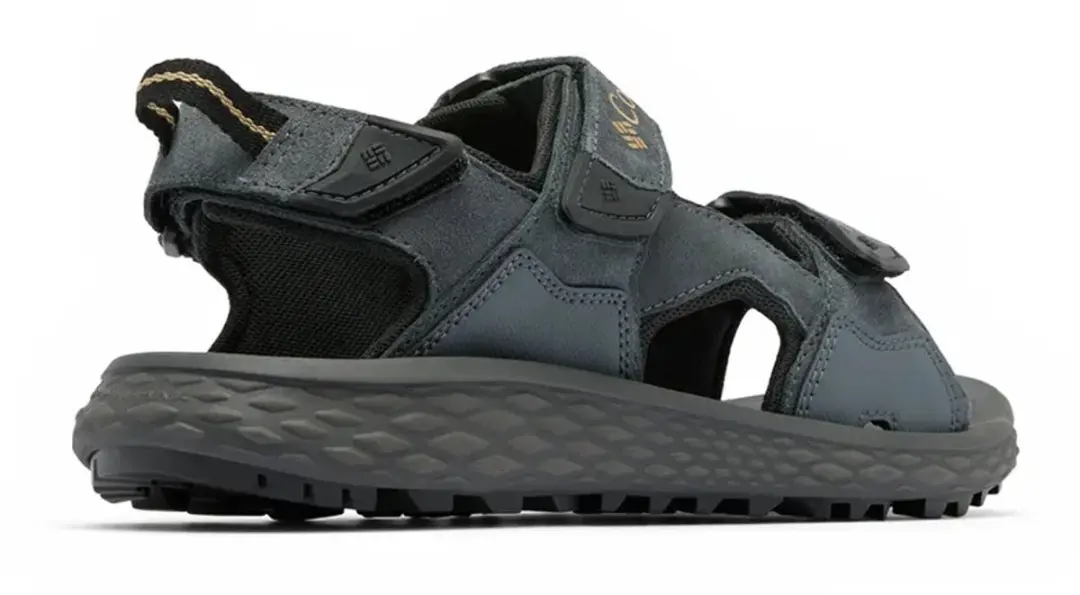 Columbia Konos Hiker 3-Strap Sandalen - Heren 47 Graphite/Black - afbeelding 5 van 6