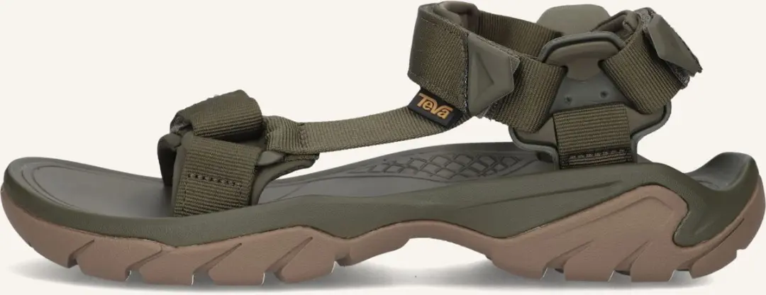 Teva Terra Fi 5 Universal Heren Sandalen - Donkergroen - afbeelding 5 van 6