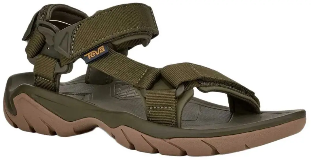 Teva Terra Fi 5 Universal Heren Sandalen - Donkergroen - afbeelding 3 van 6
