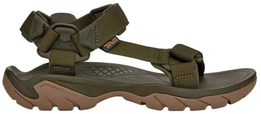 Teva Terra Fi 5 Universal Heren Sandalen - Donkergroen - afbeelding 2 van 6