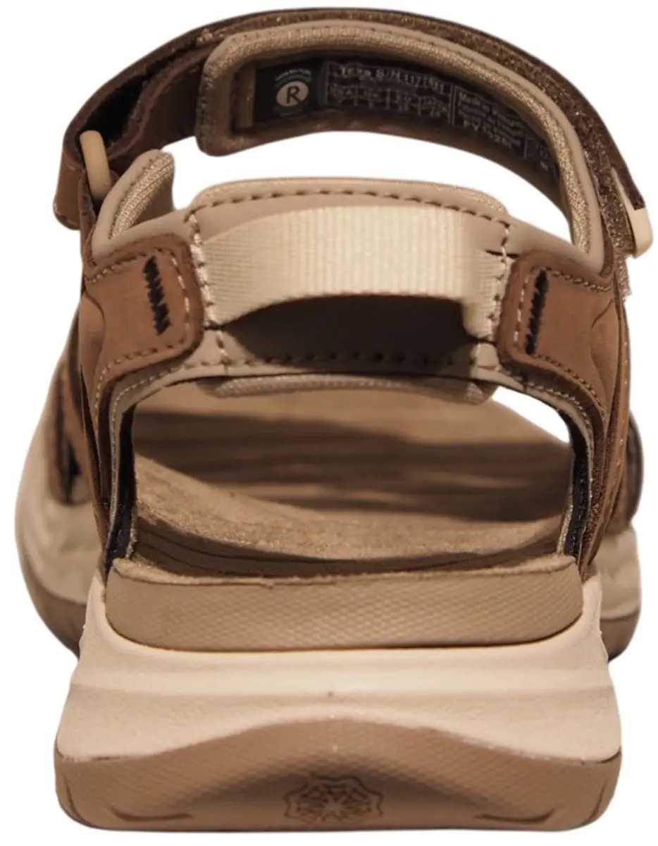 Teva Tirra Sport Leather Sandalen Dames - 39 bruin-beige - afbeelding 5 van 6