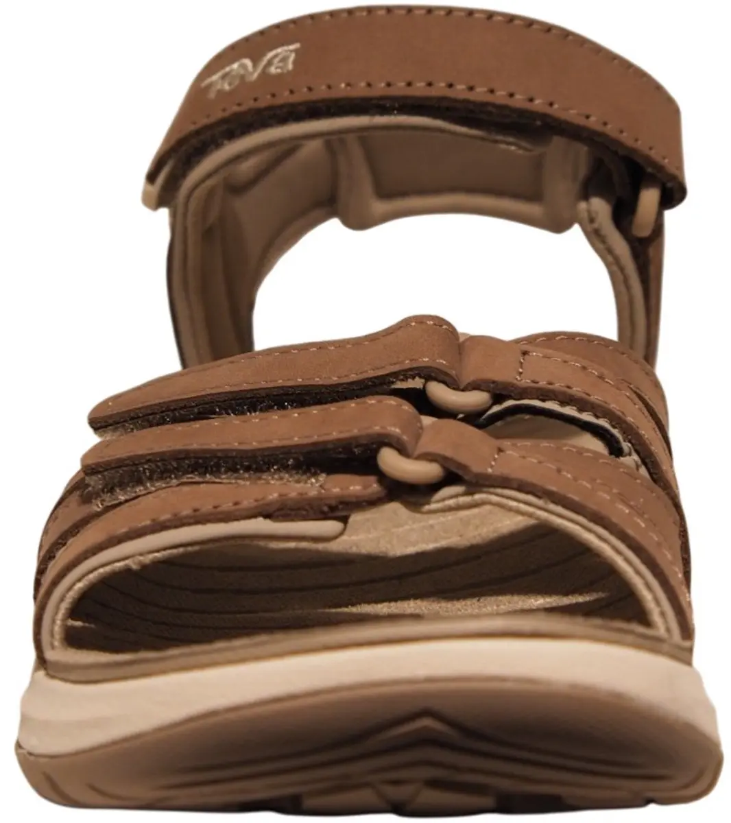 Teva Tirra Sport Leather Sandalen Dames - 39 bruin-beige - afbeelding 6 van 6