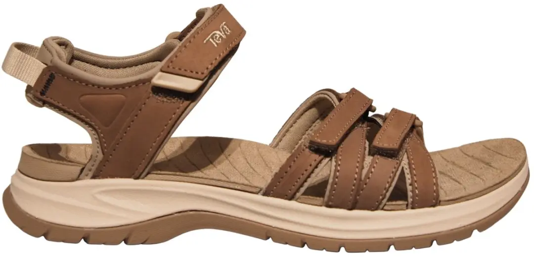 Teva Tirra Sport Leather Sandalen Dames - 39 bruin-beige - afbeelding 2 van 6