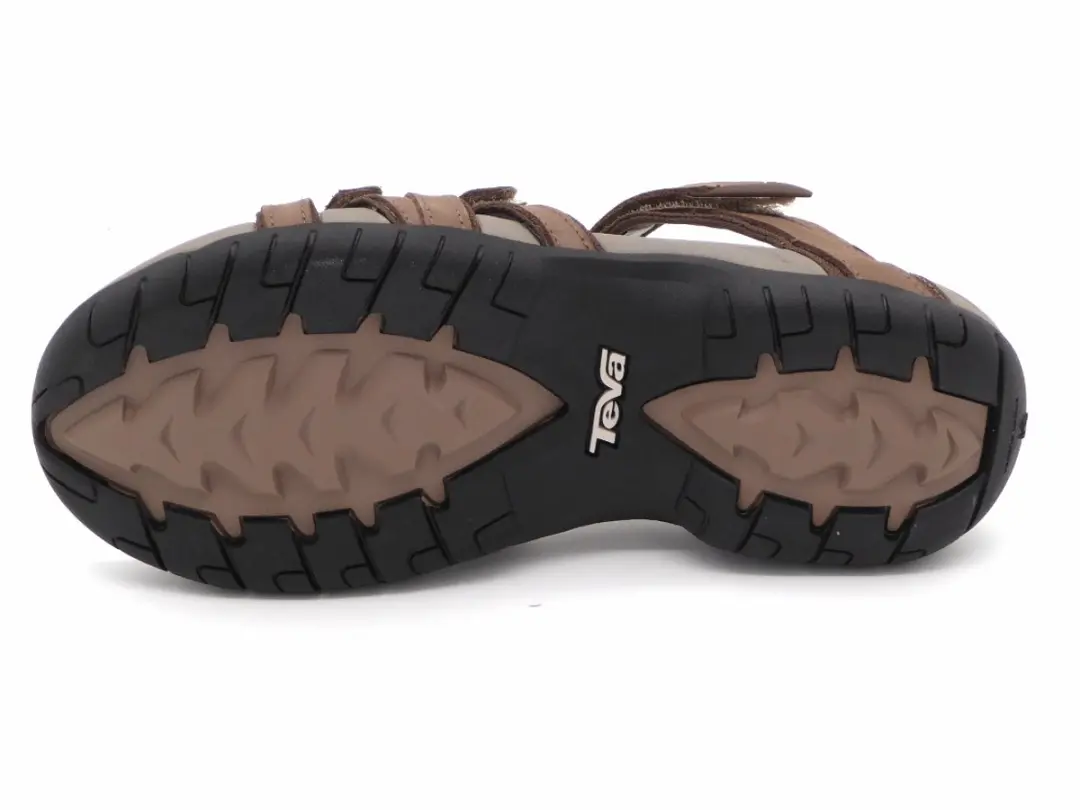 Teva Tirra Leather Dames Sandalen 4177-CRBO - Grijs - afbeelding 3 van 6